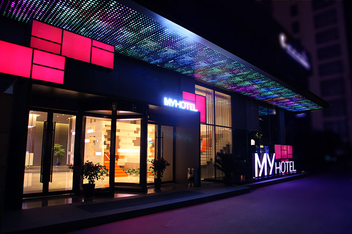 酒店精品發光字